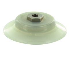 Düz vakum kabı, 80mm O/D, G1/8, silikon