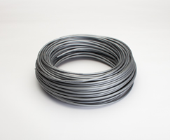 Poliamid tüp, gümüş, 100m, 10mm/7,5mm