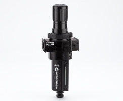 Olympian Plus filtre/regülatör, G1/4, 40μm, 0,3-10 bar, manuel tahliye, göstergesiz