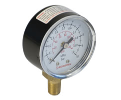 Gösterge, R1/8 dişli, 0-10 bar