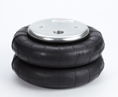 Hava körüğü, tek etkili, dişi montaj delikleri, 9-1/2" çap, 230 mm strok