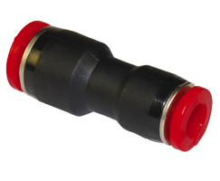 Pneufit C geçmeli bağlantı, eşitsiz rakor, düz, 8 mm, 4 mm