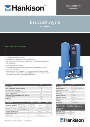 HHL Air Dryers Digital Product Card