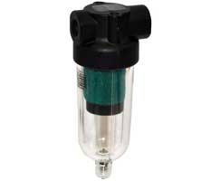 Minyatür Puraire birleştirici filtre, G1/4, 0,01 µm, manuel tahliye