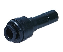 Pneufit D asetal geçmeli bağlantı parçası, gövde redüktörü, düz, 10mm, 8mm