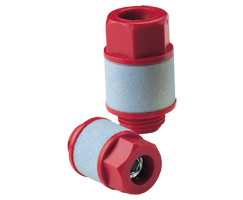 Exhaust flow regulator/silencer, G1/4