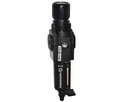 Excelon filtre/regülatör, G3/8, 5 µm, 0,3-10 bar, manuel tahliye, göstergesiz