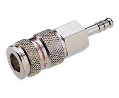 Tek kapatmalı çabuk açılan kaplinler, Kaplin hortumu ucu, 6 mm