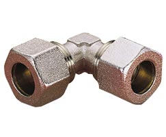 43 serisi sıkıştırma bağlantı parçaları dış somun, konnektör, dirsek, 14mm