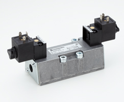 ISO Star solenoid valfı ISO 3, 5/2, solenoid pilot / solenoid pilot