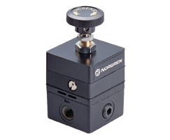 R27 Serisi hassas basınç regülatörü, G1/4, 0,14-8 bar, manometresiz