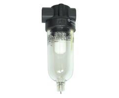 Minyatür genel amaçlı filtre, G1/4, 5 µm, manuel tahliye