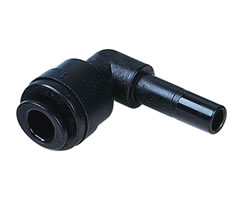 Pneufit D asetal geçmeli bağlantı parçası, gövde, dirsek, 8mm, 10mm