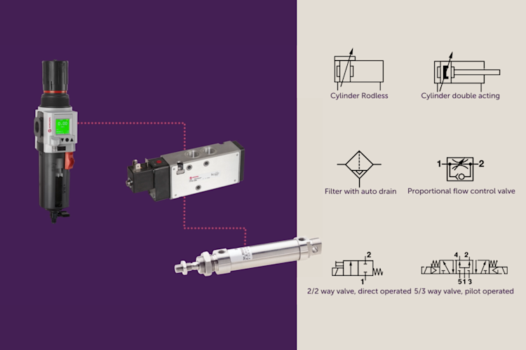 Pnömatik Sembol Nedir?