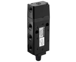 Super X hava pilot kumandalı valf, G1/8, 5/2, basınç veya vakum / yay geri dönüşlü