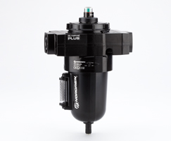 Olympian Plus genel amaçlı filtre, G1, 5μm, otomatik tahliye, sıvı seviye göstergeli