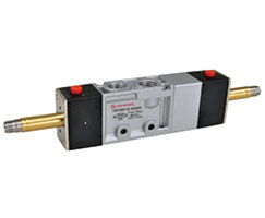 V52 serisi hat içi solenoid valf, G3/8, 5/2, solenoid pilot / solenoid pilot