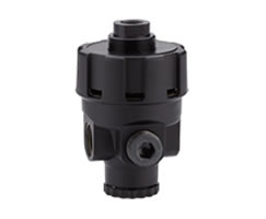 R24 Serisi yüksek akışlı pilot regülatör, G1/2, 0,3-17 bar, göstergesiz