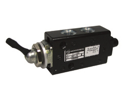 Super X manuel kumandalı valf, G1/8, 5/2, geçiş / geçiş