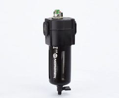 Excelon yağ sisi yağlayıcı, korumalı plastik kase, manuel tahliye, 3/8 PTF