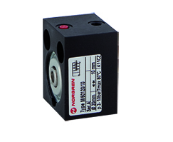 Sıkıştırma tek etkili silindir, 12 mm çap, 10 mm strok