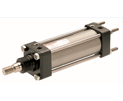 Rot çift etkili silindir, 4" çap, 1700 mm strok