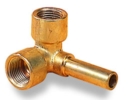 36 serisi sıkıştırmalı bağlantı parçası, 90° gövde konnektörü, T, 8 mm, 8 mm