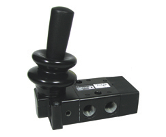 Super X manuel kumandalı valf, G1/4, 3/2, kol / yay