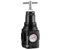 Aşırı sıcaklık uygulamaları için Excelon Plus basınç regülatörü, G1/2, 0,3-4 bar, entegre gösterge