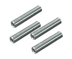 RM/92000/M ve RM/91000/M silindirler için F montaj parçasını dişi piston çubuğu dişine takmak için saplama veya Adaptör montajı, 25 mm delik