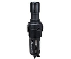 Excelon filtre/regülatör, G1/2, 40 µm, 0,3-10 bar, manuel tahliye, göstergesiz