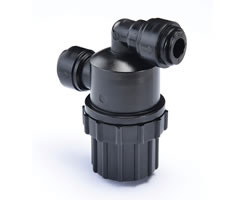 Pneufit D asetal geçmeli bağlantı parçası, filtre süzgeci, 8mm