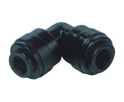 Pneufit D asetal geçmeli bağlantı parçası, eşit olmayan rakor, dirsek, 8 mm, 4 mm