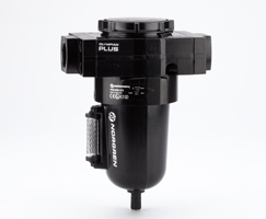 Olympian Plus genel amaçlı filtre, 1 PTF, 5 µm, otomatik tahliye, sıvı seviye göstergeli