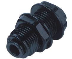 Pneufit D asetal geçmeli bağlantı parçası, eşit olmayan bölme rakoru, düz, 8 mm, 6 mm