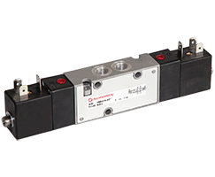 V60 serisi hat içi solenoid valf, G1/8, 5/2, solenoid pilot / solenoid pilot