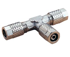 24 serisi geçmeli bağlantı parçası, konektör, T, 4 mm/2,7 mm