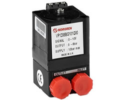 VP12 serisi minyatür oransal basınç kontrol valfsı, G1/8, 0-8 bar, 4-20 mA