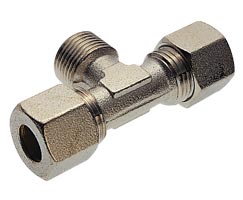 43 serisi sıkıştırma bağlantı parçaları dış somun, adaptör, te, R1/2, 14mm