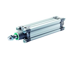 ISOLine profilli çift etkili silindir, 32 mm çap, 320 mm strok