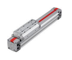 Lintra Plus milsiz silindir, dış kılavuz, 50 mm çap, 900 mm strok