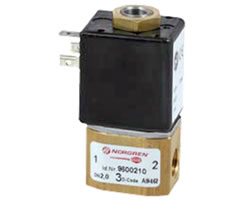 Doğrudan solenoidle çalıştırılan popet valf, G1/4, 3/2, NC, doğrudan solenoid / yay dönüşlü