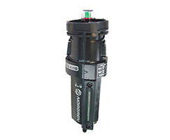 Olympian Plus genel amaçlı filtre, boyunduruksuz, 5 µm, manuel tahliye, sıvı seviye göstergeli