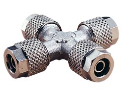 24 serisi geçmeli bağlantı, konnektör, çapraz, 12mm/10mm