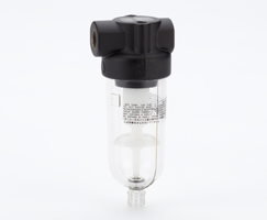 Minyatür genel amaçlı filtre, G1/4, 40μm, otomatik tahliye