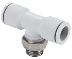 Pneufit E geçmeli bağlantı parçası, döner adaptör, tişört, G1/8, 6mm