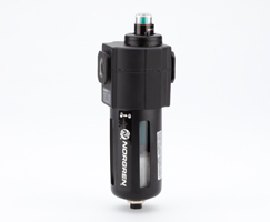 Excelon genel amaçlı filtre, G1/4, 40μm, otomatik tahliye, uzun, korumalı