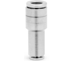 Pneufit 10 geçmeli bağlantı, eşit olmayan rakor, düz, 10mm, 8mm