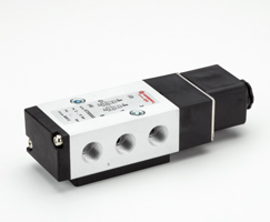 97300 serisi Namur arayüzlü solenoid valf, G1/4, 5/2 veya 3/2, solenoid pilot / solenoid pilot