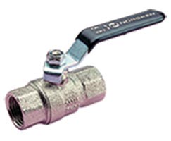 Standart küresel valf, tam geçişli, dişi/dişi, Rp1/4